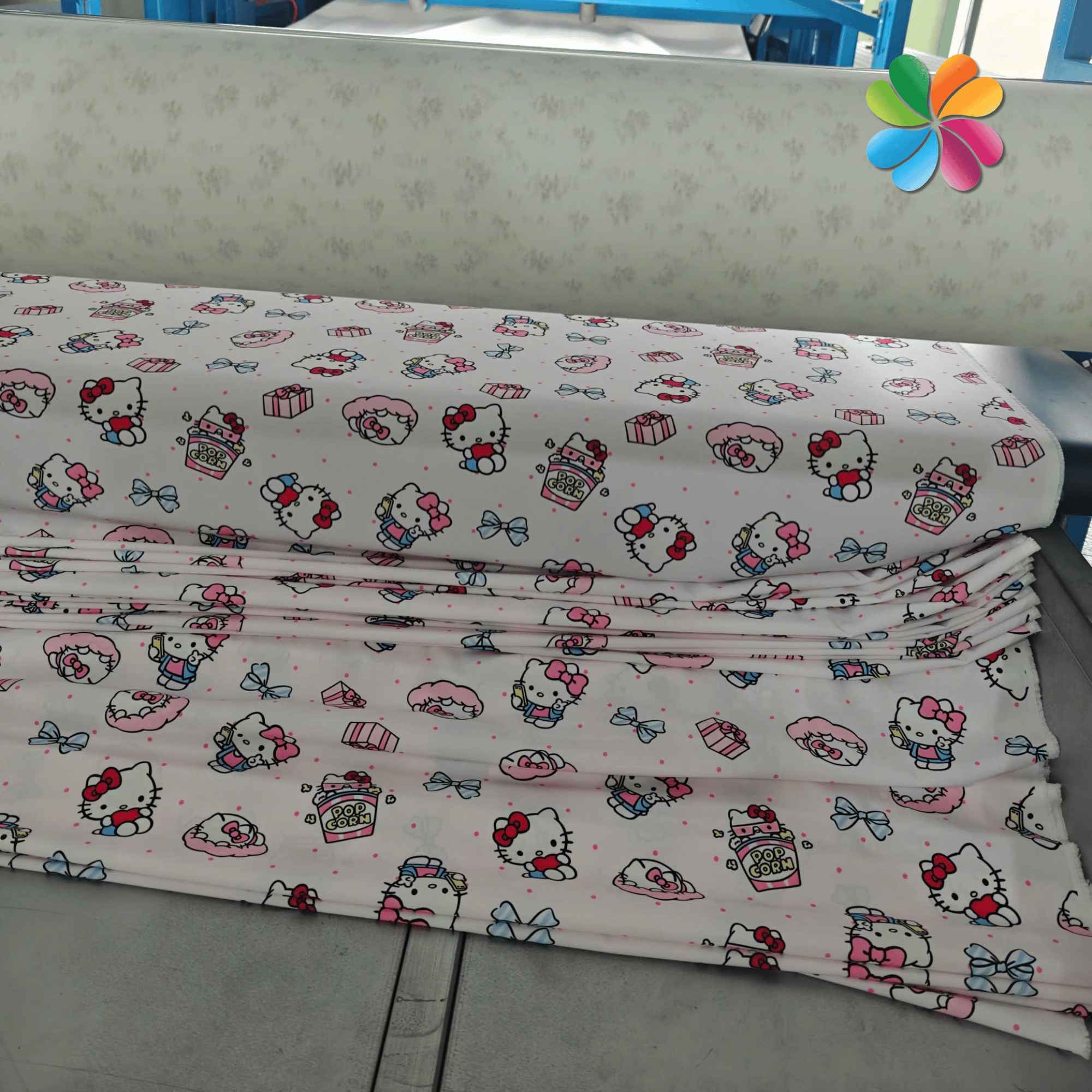 Ảnh in vải cuộn, vải cây 2