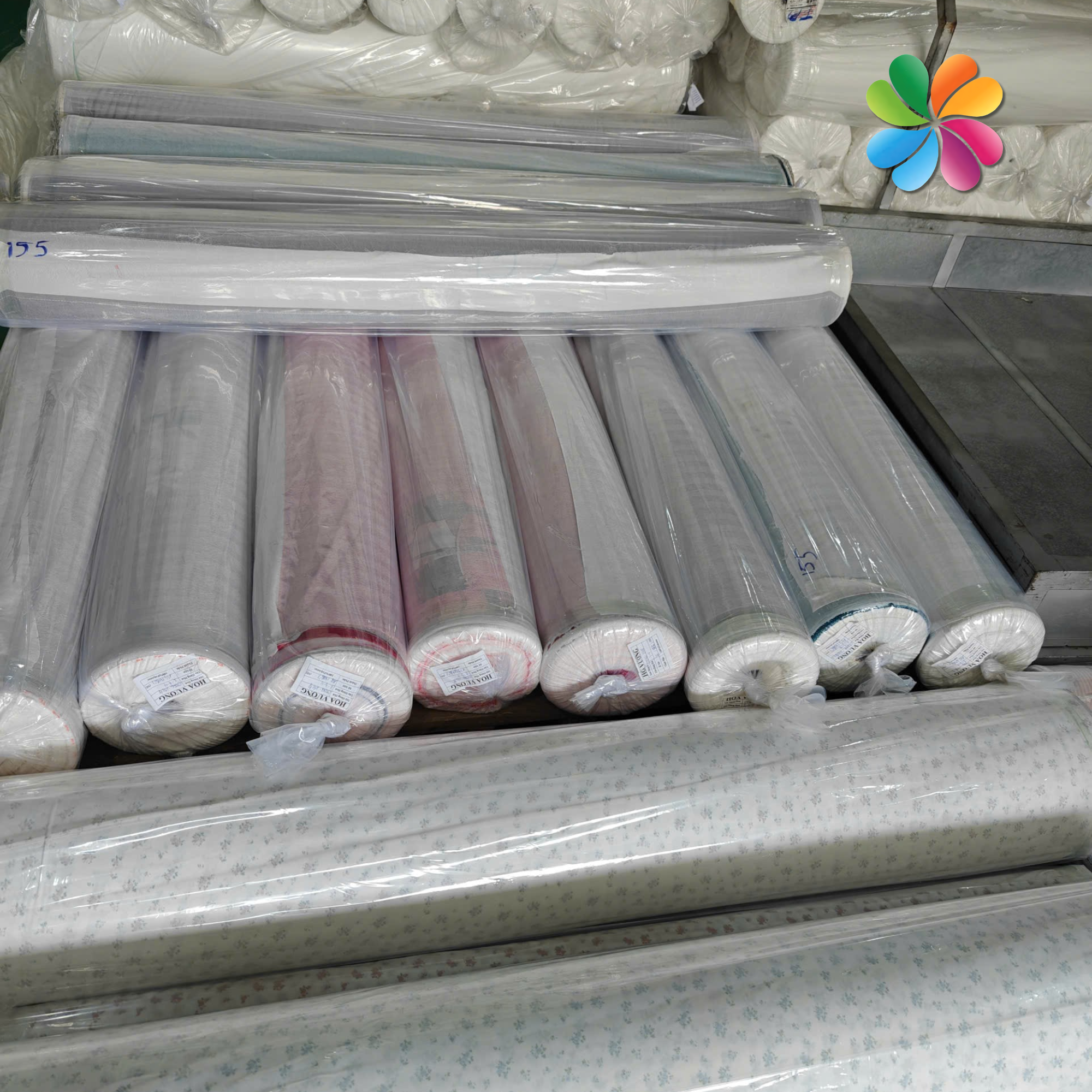 Ảnh in vải cuộn, vải cây 3